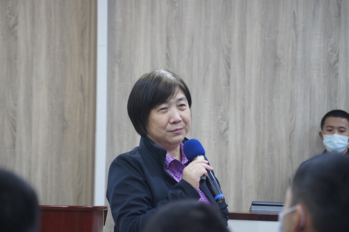 呂明都主任演講之影像圖片