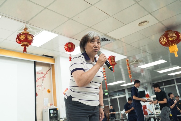 前主任呂明都致詞之影像圖片